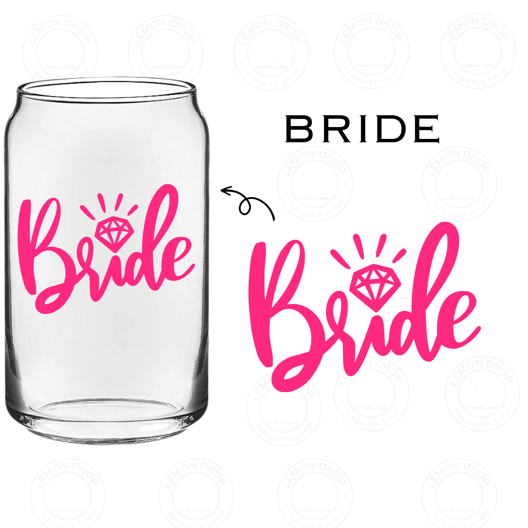 Bride UV DTF STICKER