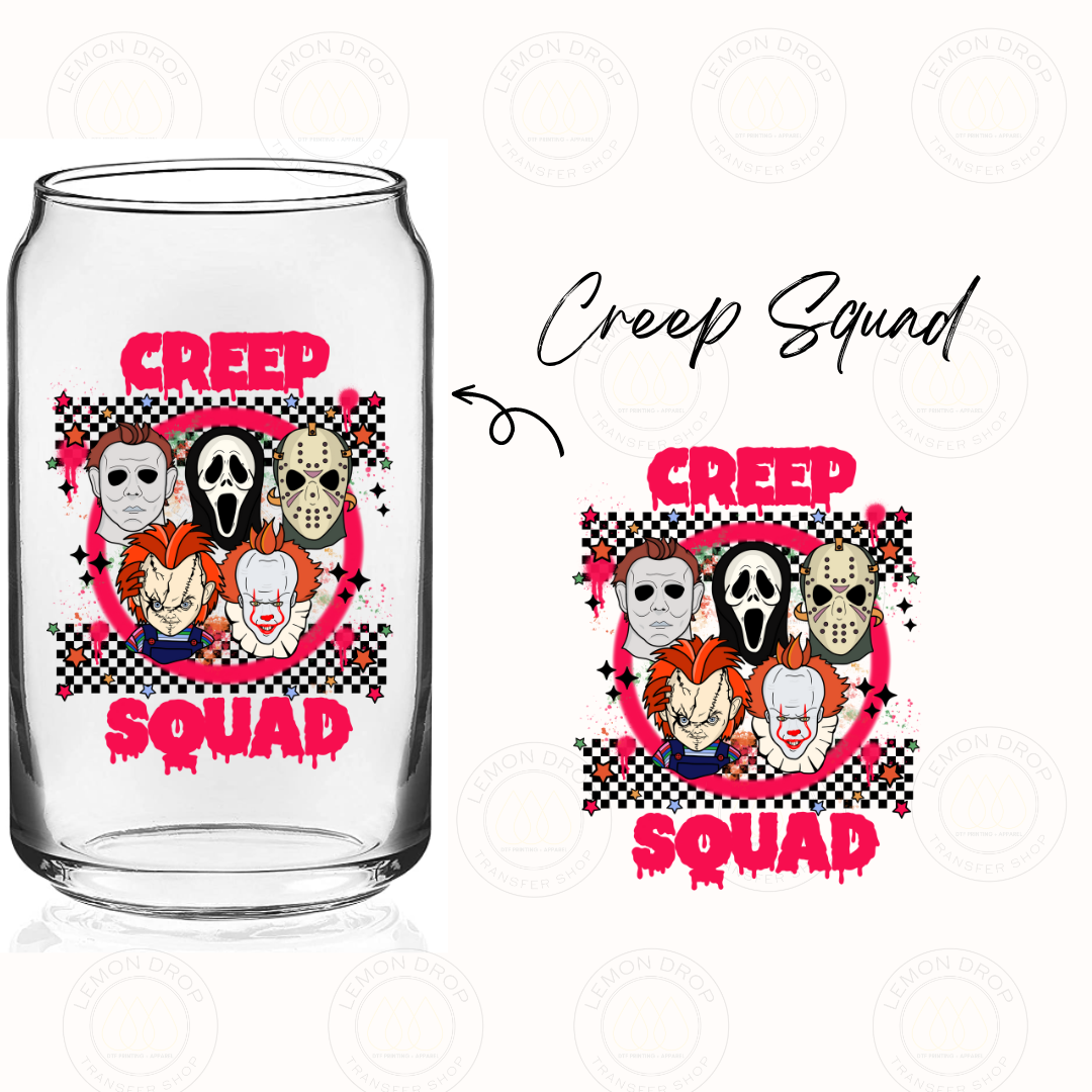 Creep Squad UV DTF STICKER