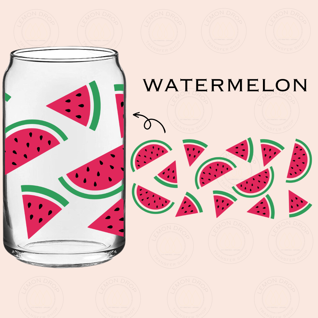 WATERMELON DTF 16OZ CUP WRAP