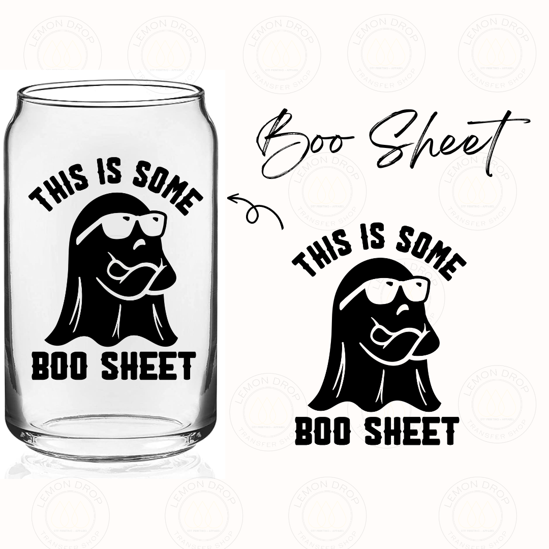 Boo Sheet UV DTF STICKER
