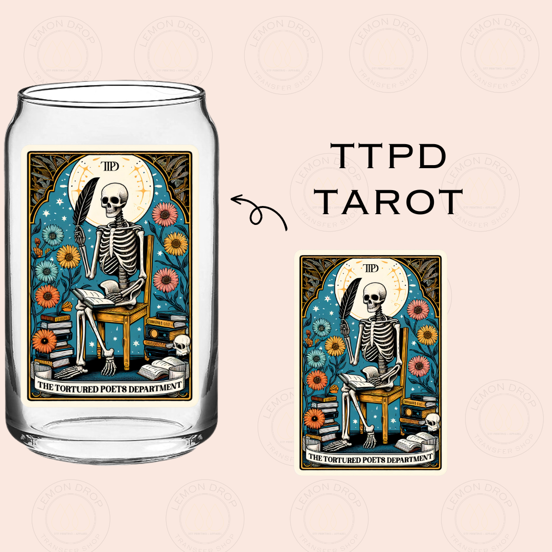 TTPD TAROT UV DTF STICKER