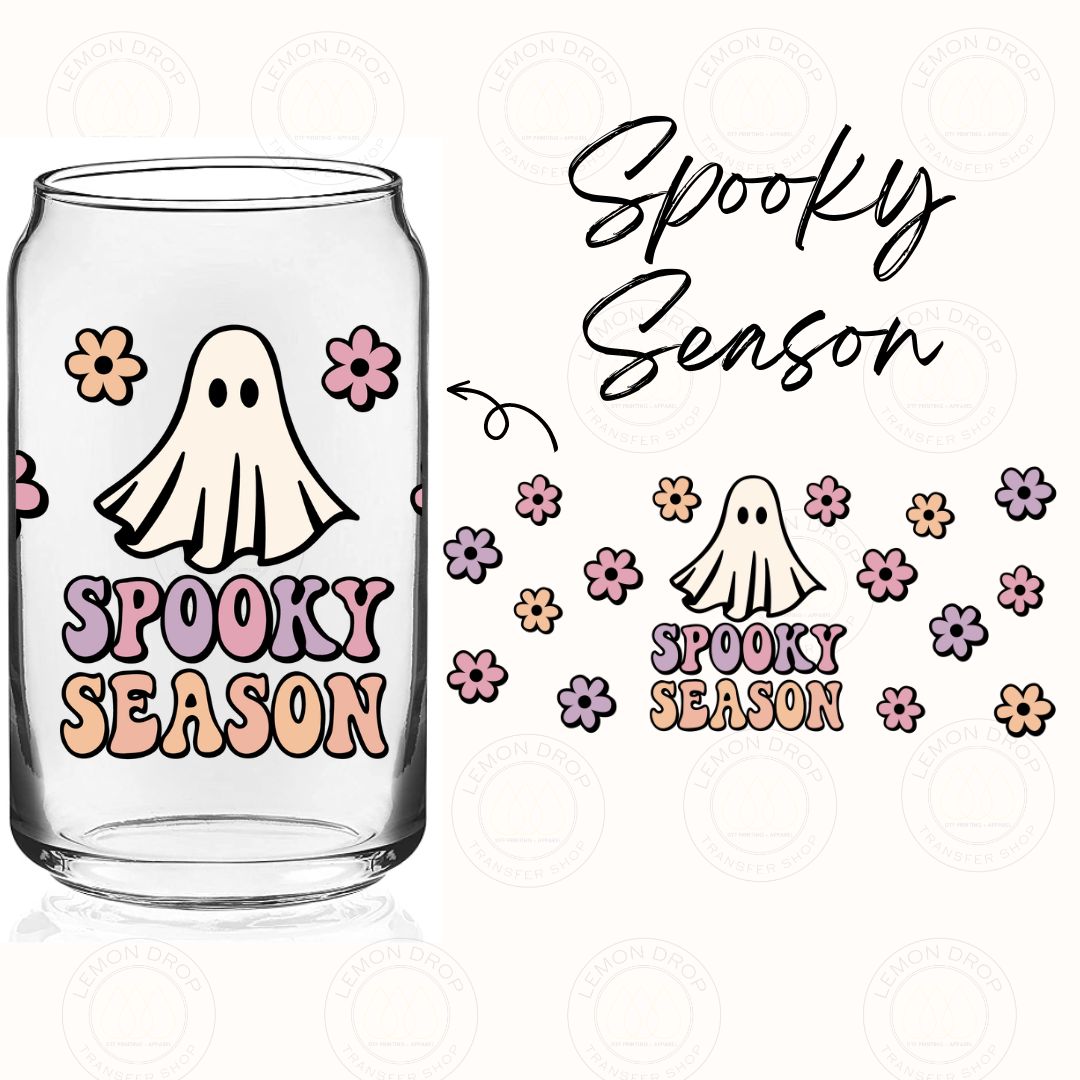Spooky Season UV DTF 16OZ CUP WRAP