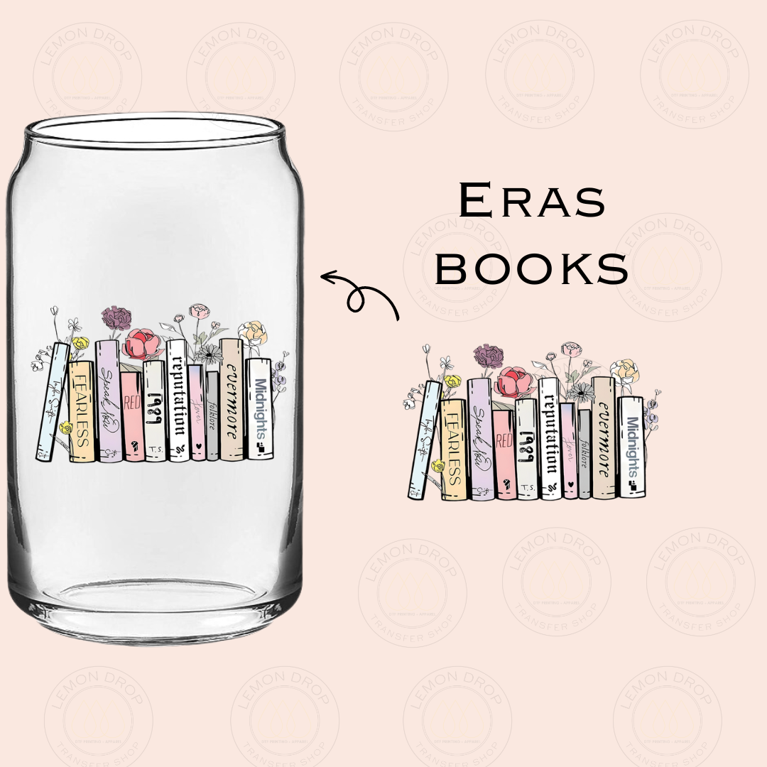 ERAS BOOKS UV DTF STICKER