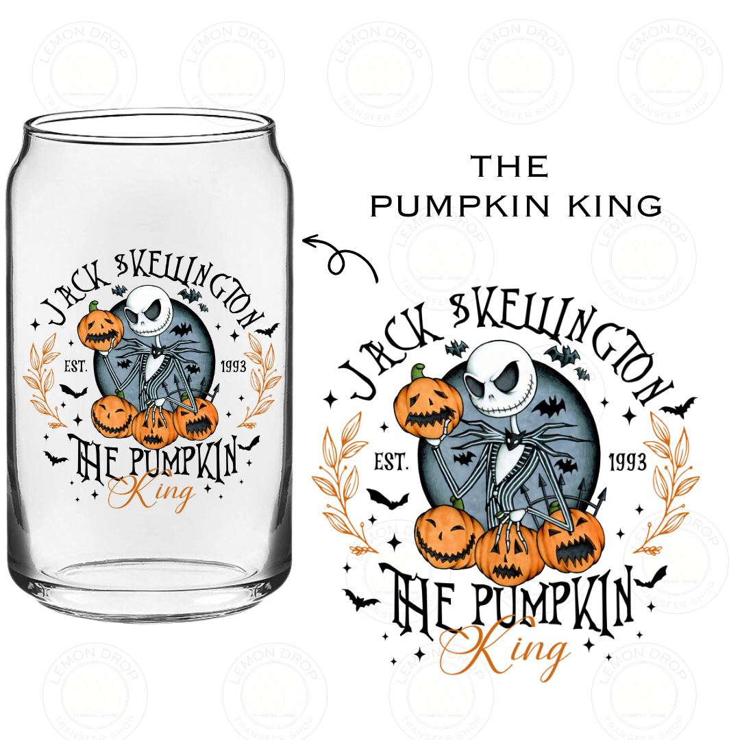 THE PUMPKIN KING UV DTF STICKER