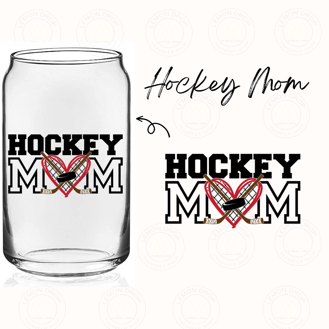 Hockey Mom UV DTF STICKER