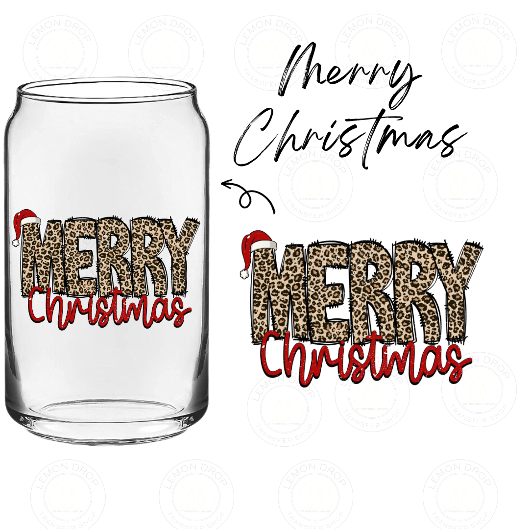 Merry Christmas UV DTF STICKER