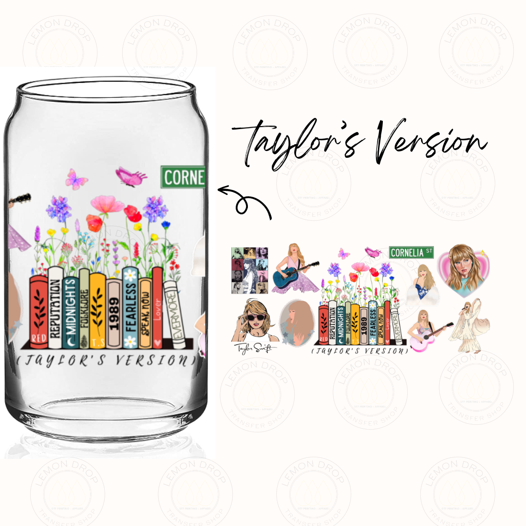 Taylor’s Version UV DTF 16OZ CUP WRAP