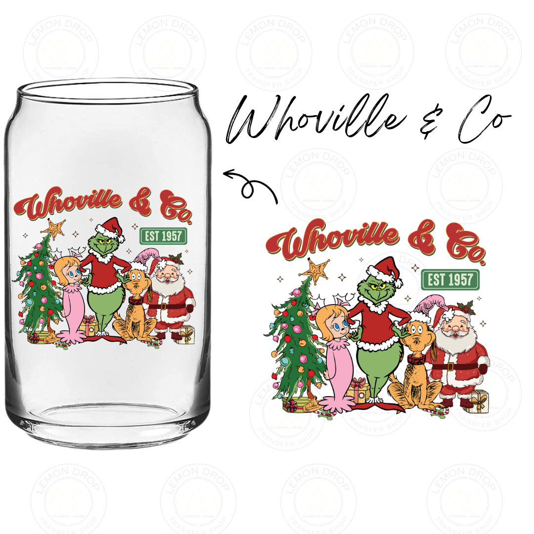 Whoville & Co DOUBLE-SIDED UV DTF STICKER