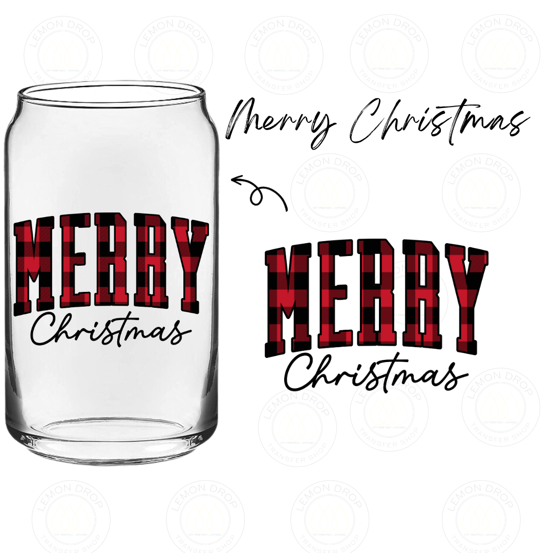 Merry Christmas UV DTF STICKER