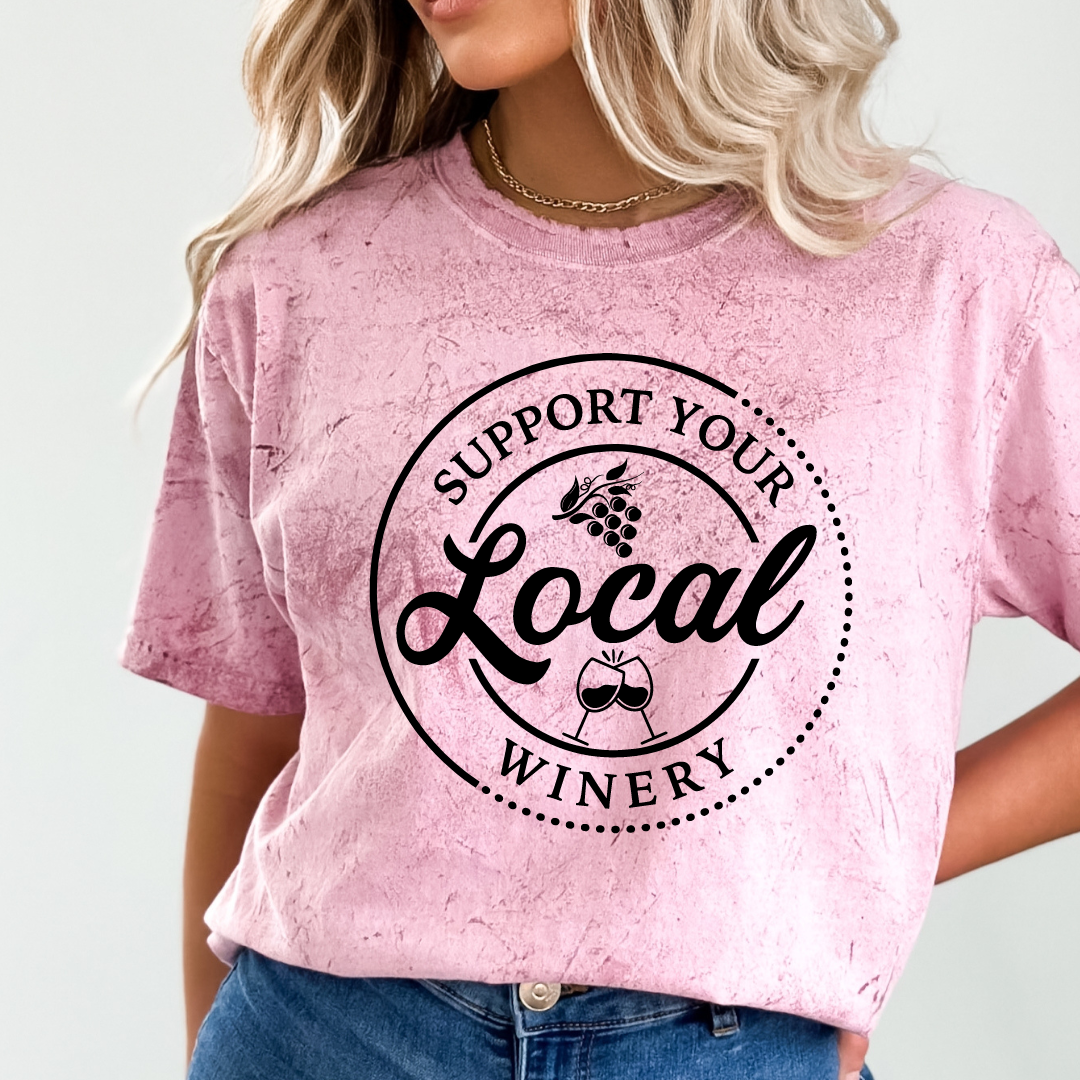 SUPPORT YOUR LOCAL WINERY READY TO PRESS DTF TRANSFER