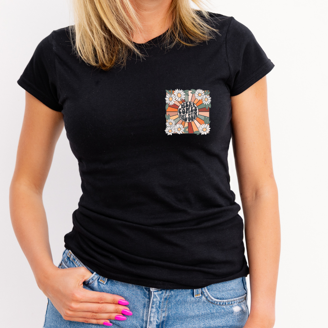 HERE COMES THE SUN - POCKET DTF TRANSFER