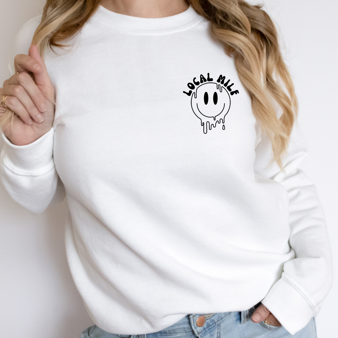 Somebody's Bomb Ass Nail Tech Cozy Unisex Crewneck