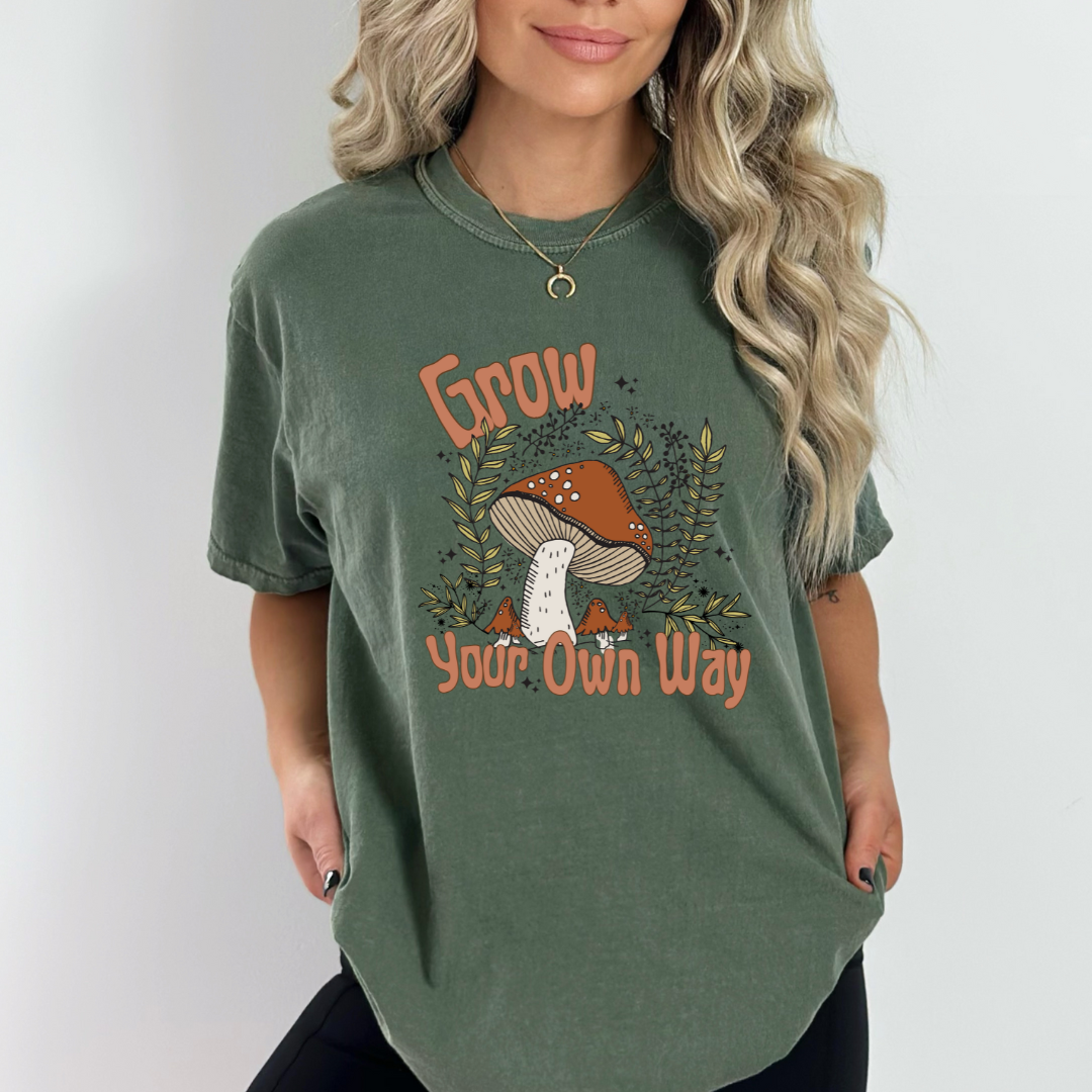 GROW YOUR OWN WAY READY TO PRESS DTF TRANSFER