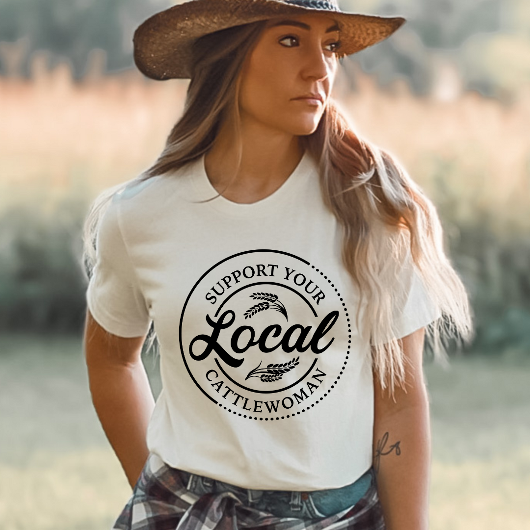 SUPPORT YOUR LOCAL CATTLEWOMEN READY TO PRESS DTF TRANSFER