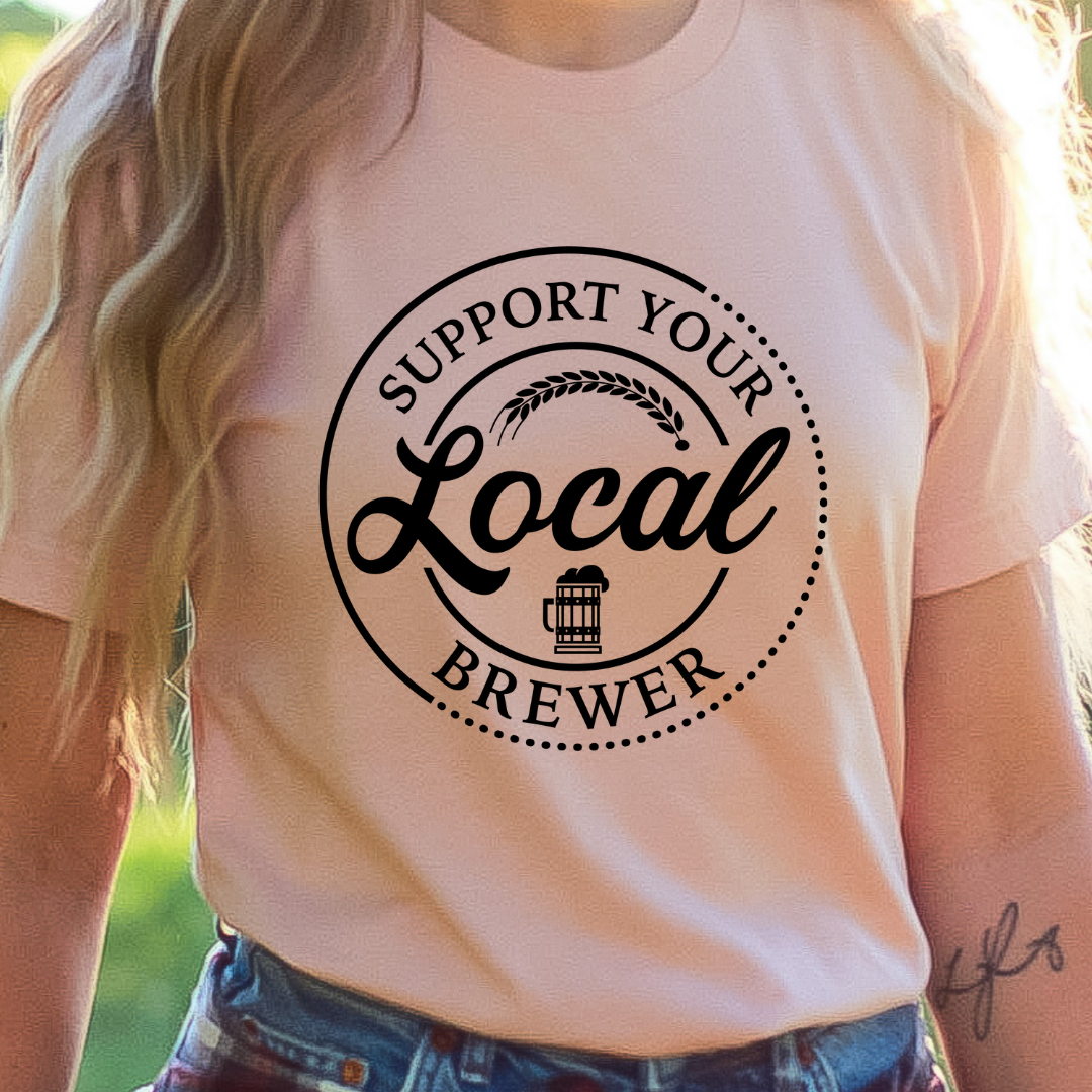 SUPPORT YOUR LOCAL BREWER READY TO PRESS DTF TRANSFER