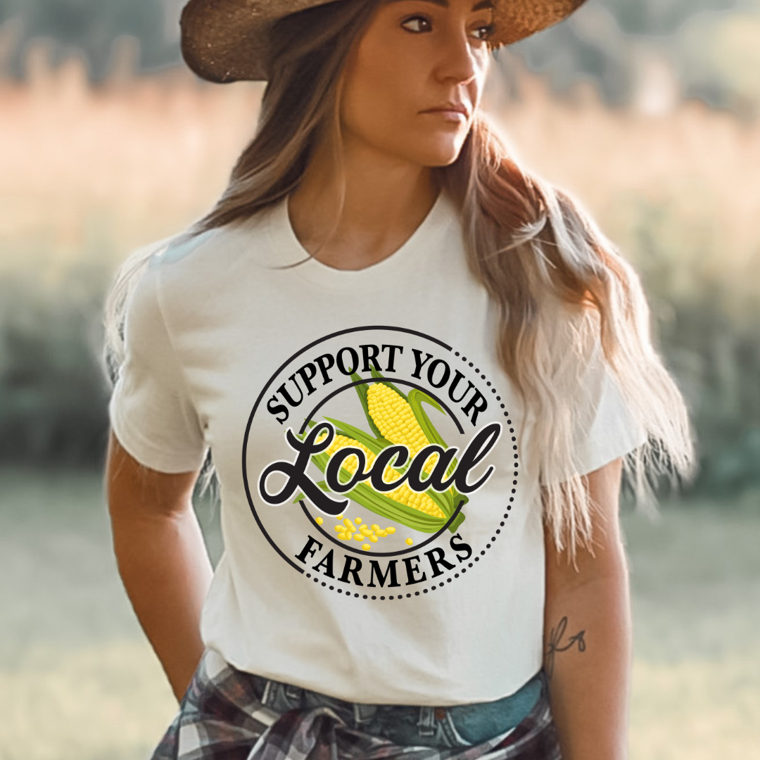 SUPPORT YOUR LOCAL FARMERS READY TO PRESS DTF TRANSFER