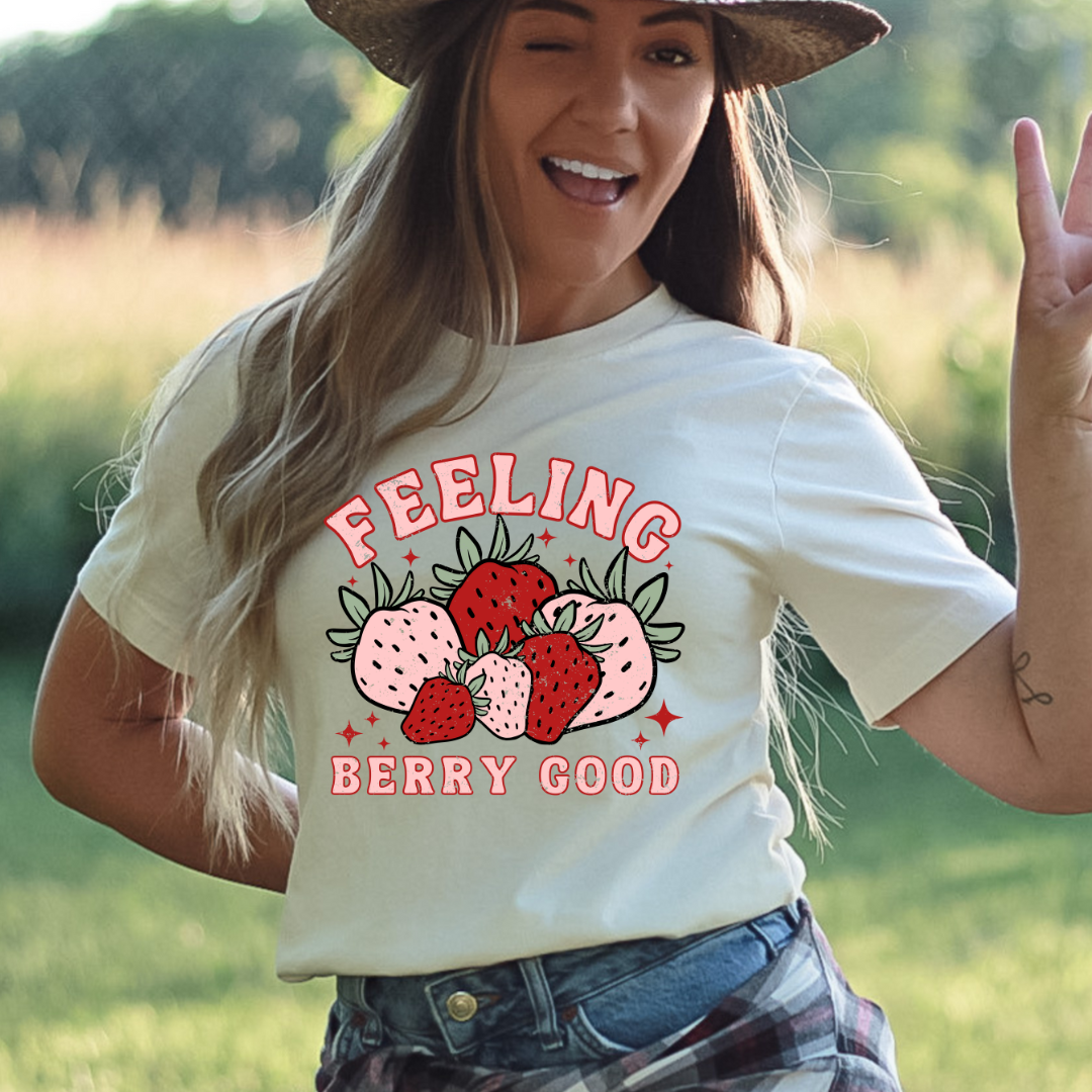FEELING BERRY GOOD - DTF Transfer