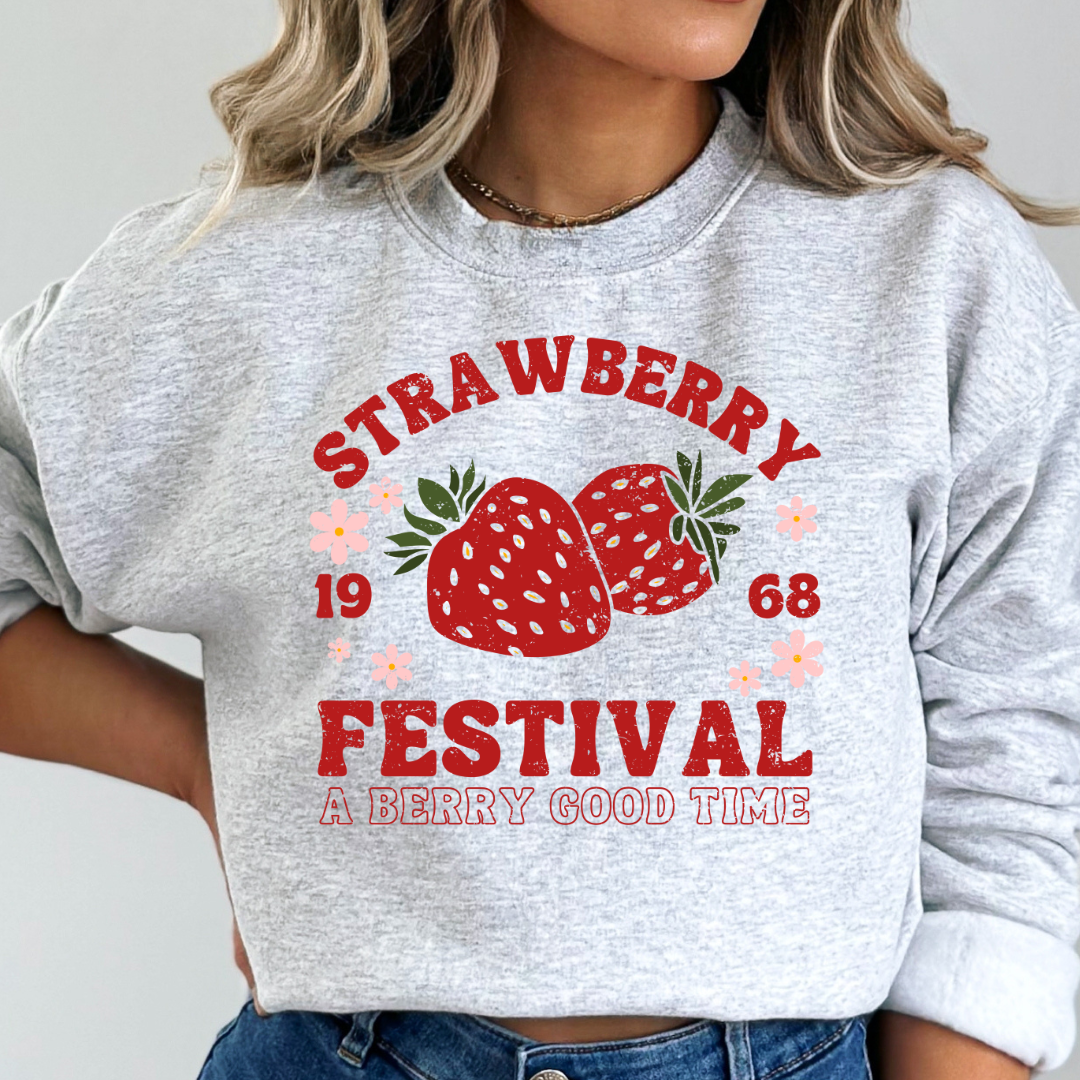 STRAWBERRY FESTIVAL A BERRY GOOD TIME - DTF Transfer