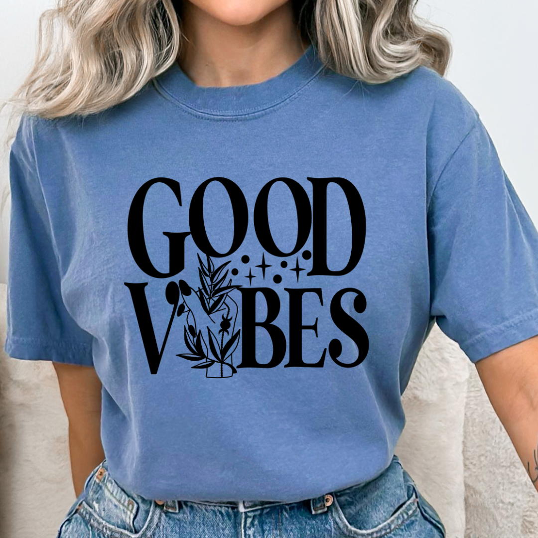 GOOD VIBES - DTF TRANSFER