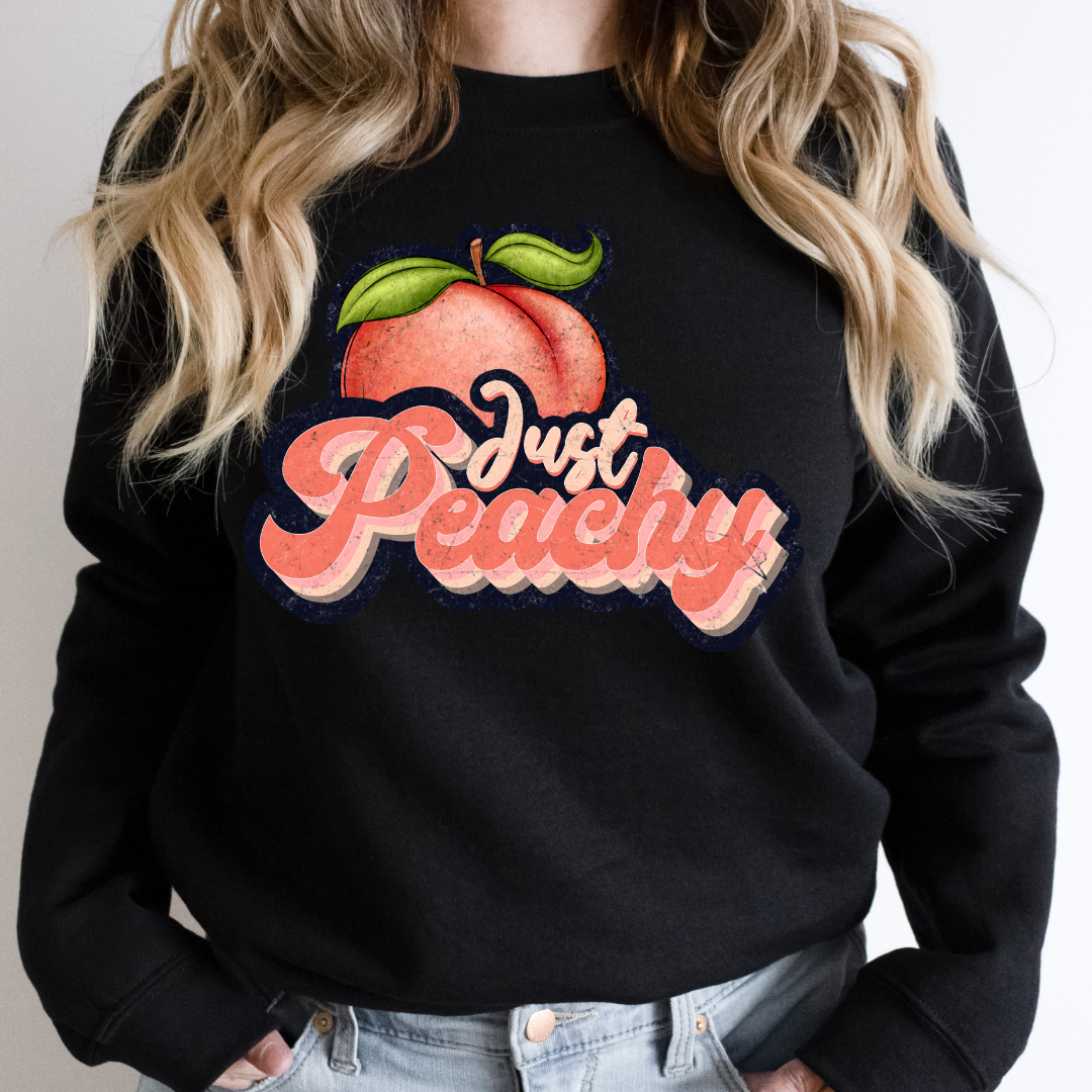 JUST PEACHY - READY TO PRESS DTF TRANSFER