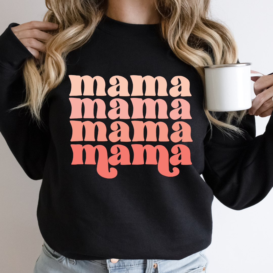 STACKED MAMA READY TO PRESS DTF TRANSFER