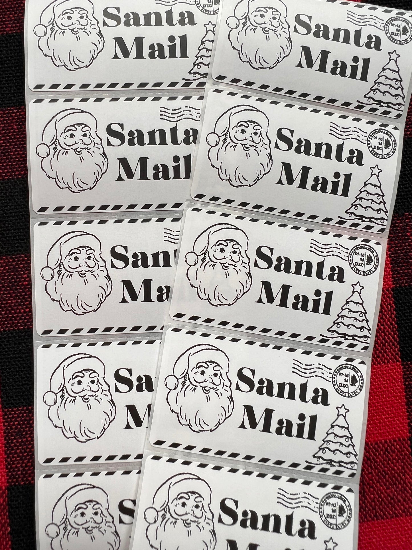 CHRISTMAS THERMAL STICKERS