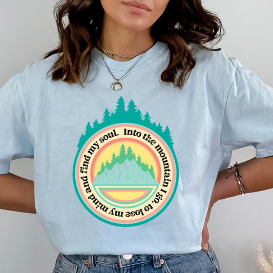 Into The Mountains - DTF TRANSFER New Design
