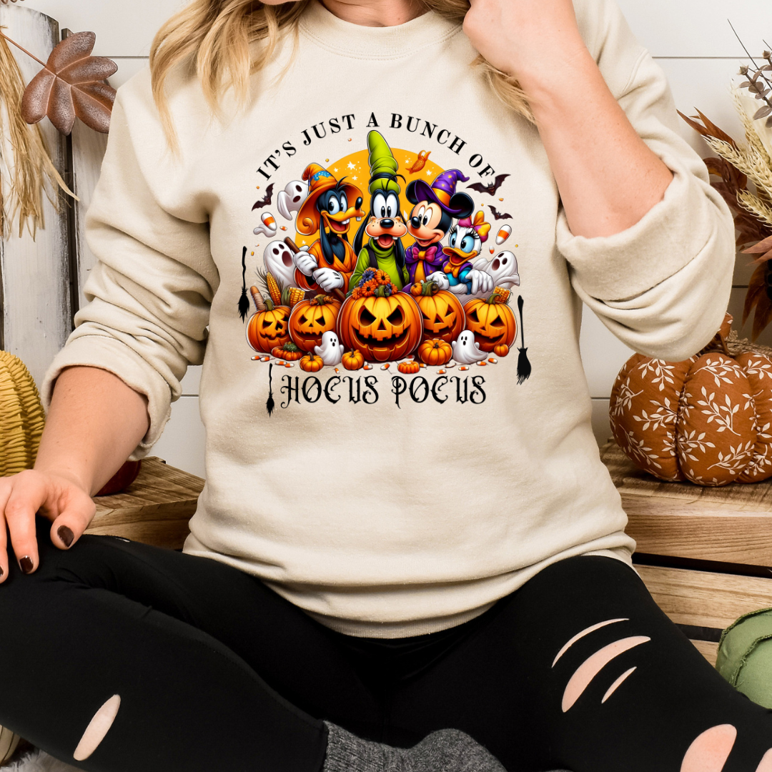 It's Just A Bunch Of Hocus Pocus Unisex Crewneck