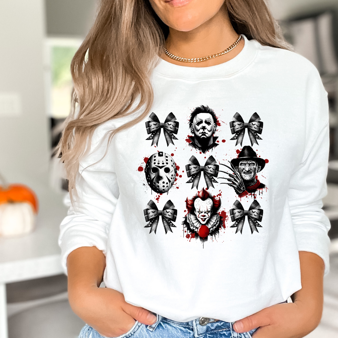 Serial Killers and Bows Unisex Crewneck