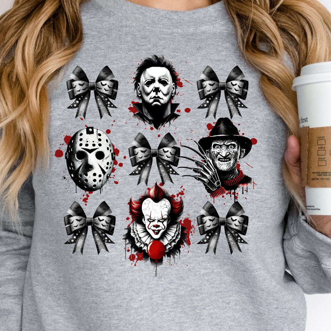 Serial Killers and Bows Unisex Crewneck