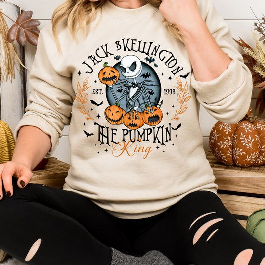 Jack Skellington Unisex Crewneck