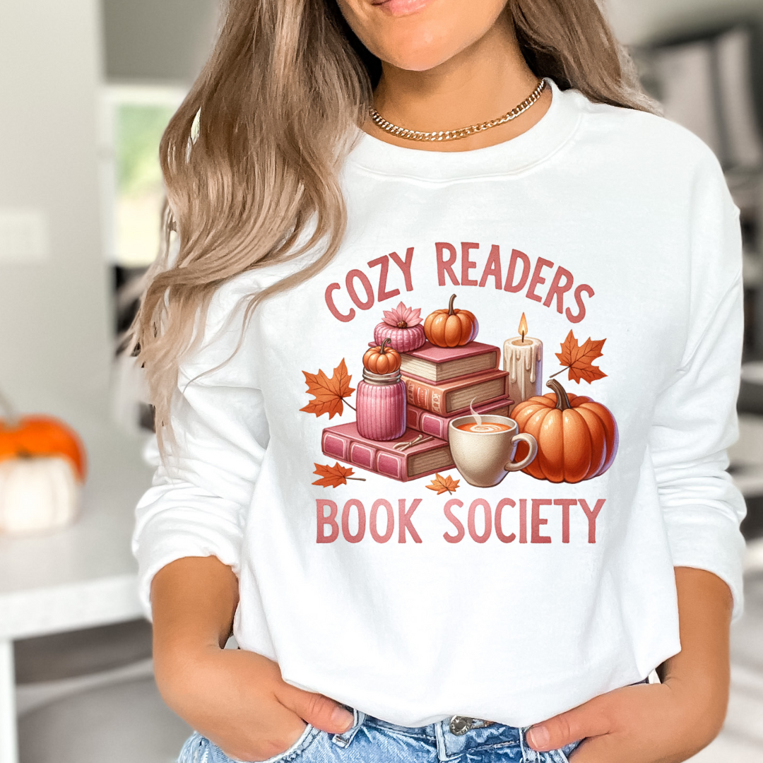 Cozy Season Book Society Unisex Crewneck