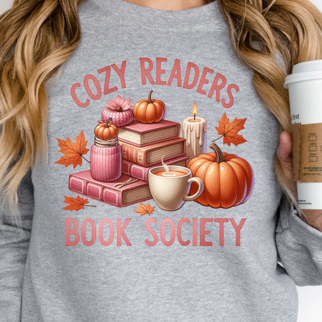 Cozy Season Book Society Unisex Crewneck