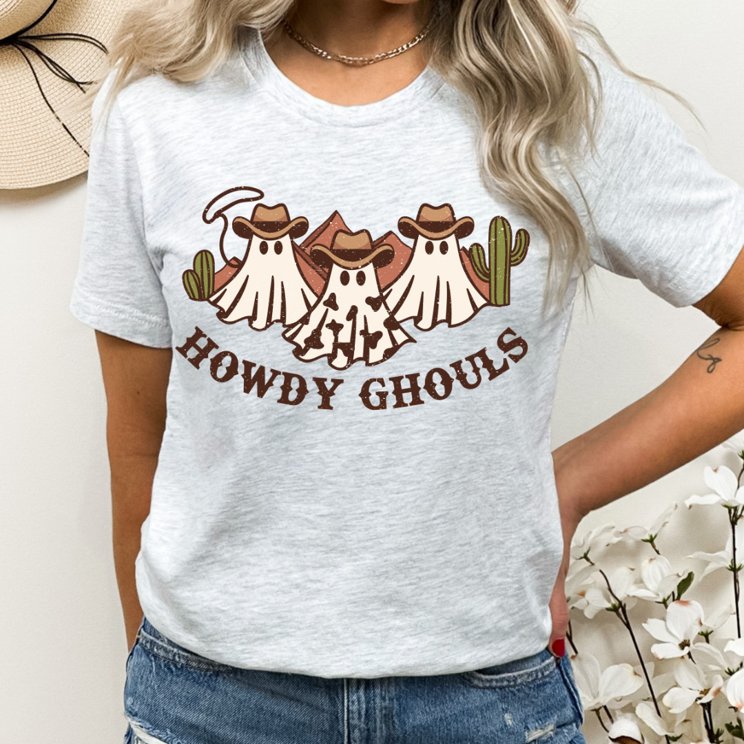 Howdy Ghouls - DTF TRANSFER New Design