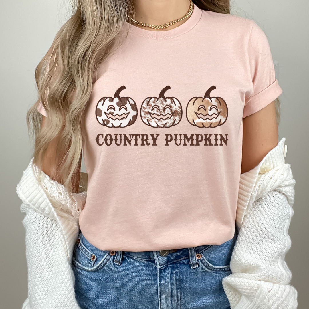 Country Pumpkin - DTF TRANSFER New Design