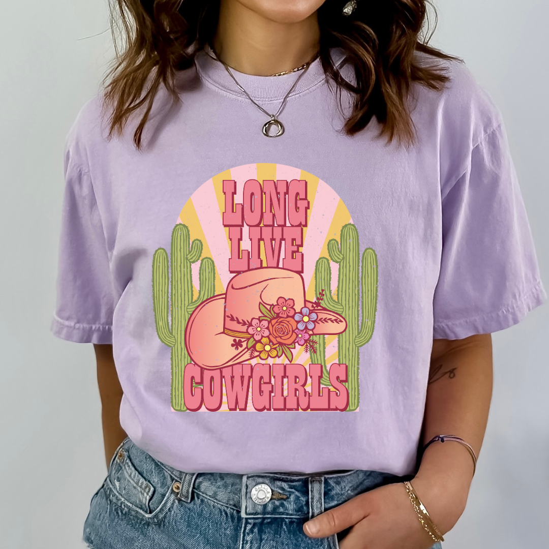 Long Live Cowgirls - DTF TRANSFER New Design