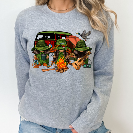 Camping Gnomes - DTF TRANSFER New Design