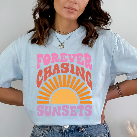 Chasing Sunsets - DTF TRANSFER New Design