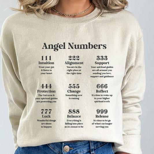 Angel Numbers - DTF TRANSFER New Design