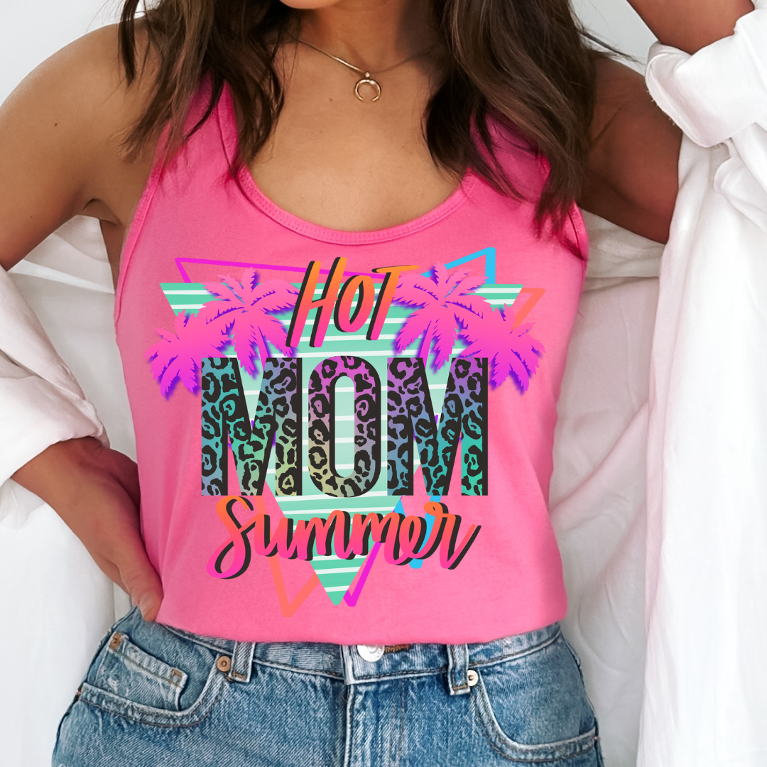 Hot Mom Summer - DTF TRANSFER New Design