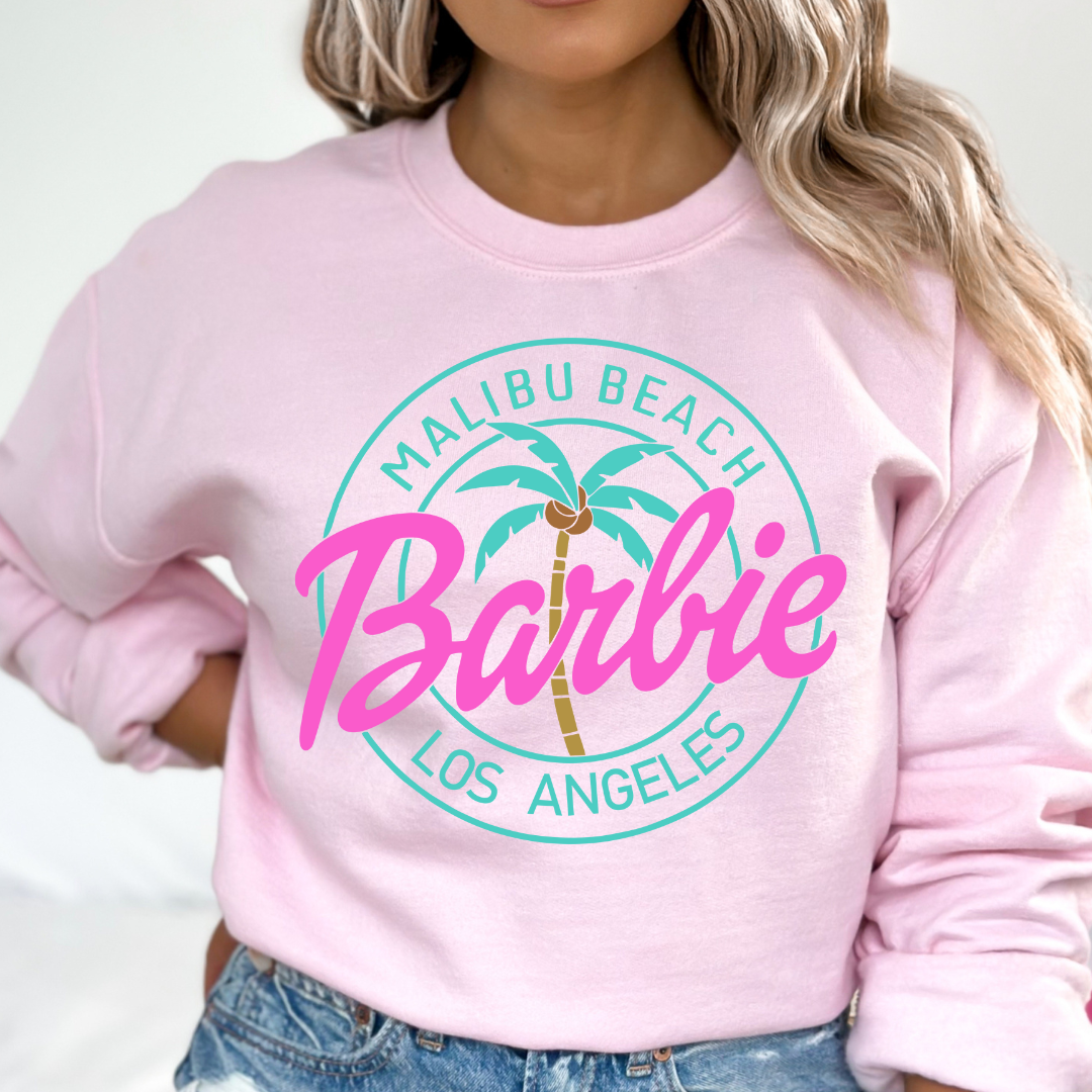 Malibu Barbie - DTF TRANSFER New Design