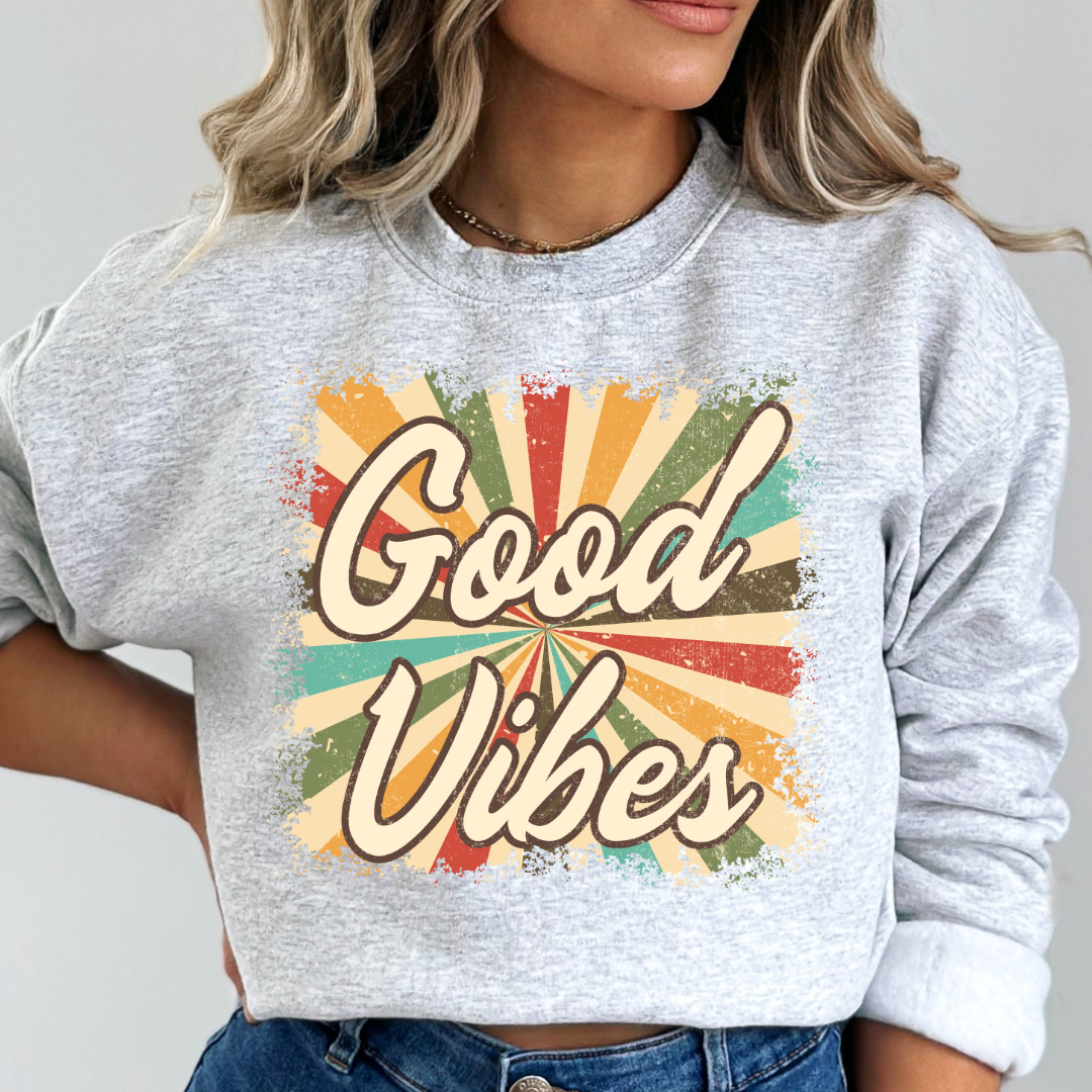 Good Vibes - DTF TRANSFER New Design