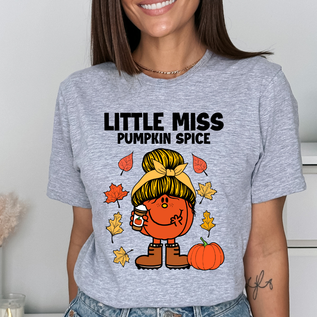 Little Miss Pumpkin Spice Relaxed Unisex Tee