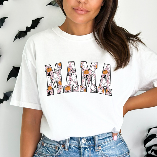 Ghosty Mama Relaxed Unisex Tee