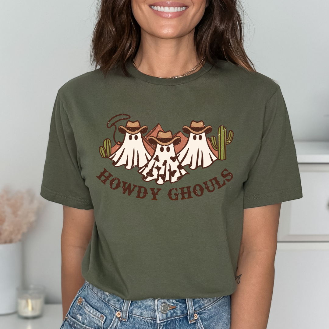 Howdy Ghouls Relaxed Unisex Tee