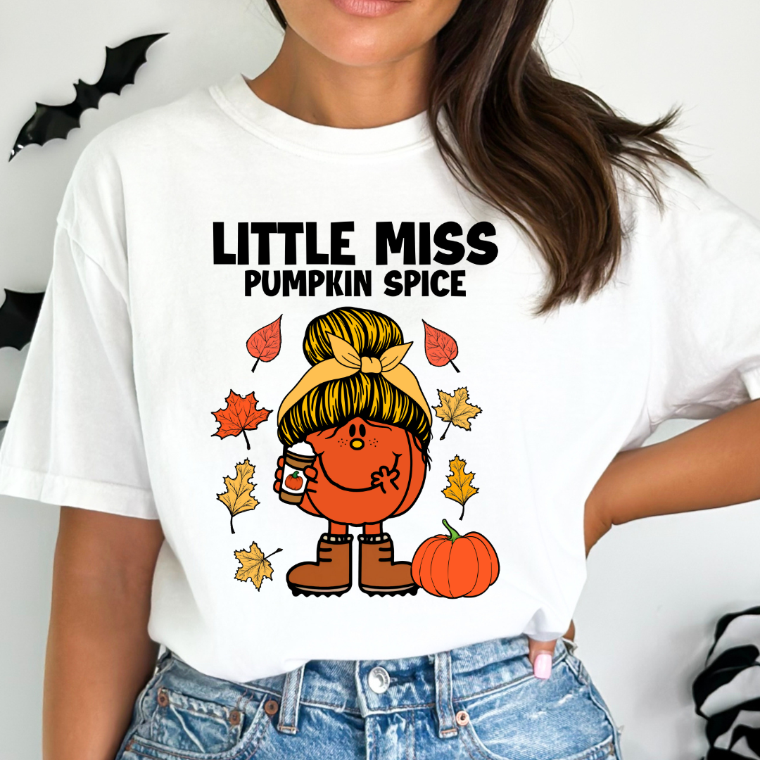 Little Miss Pumpkin Spice - DTF TRANSFER New Design