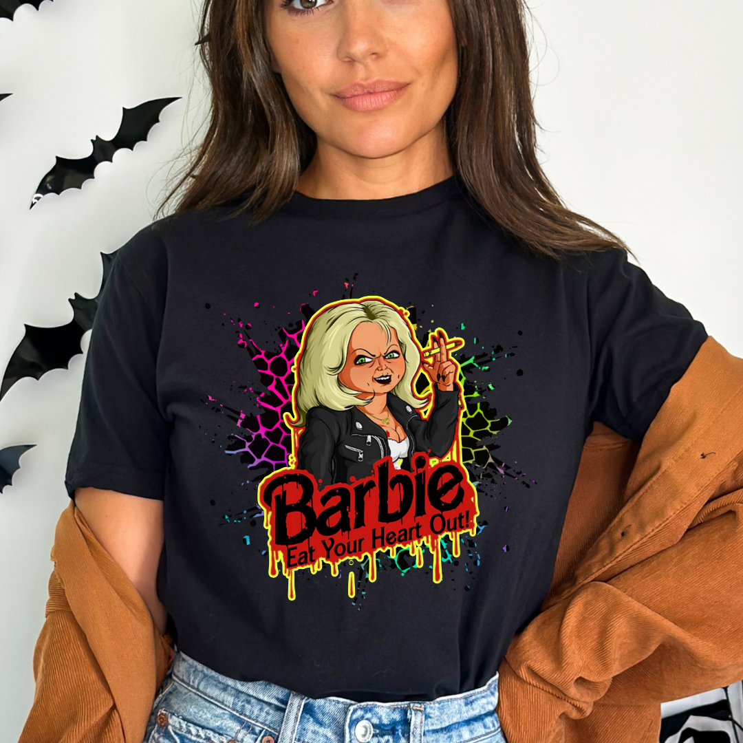 Barbie Eat Your Heart Out - DTF TRANSFER New Design