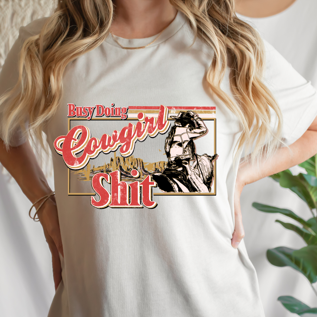 Cowgirl Sh!t - DTF TRANSFER New Design