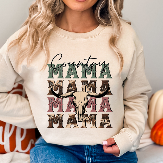 Country Mama Cozy Unisex Crewneck