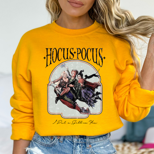 I Put A Spell On You Cozy Unisex Crewneck